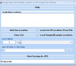 Google Maps Save Multiple Locations As JPG Image Google Maps Save Multiple Locations As JPG Image