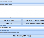 MP3 Files Rename Software 7.0 MP3 Files Rename Software 7.0