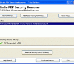 Remove Protection from Adobe PDF 3.5 Remove Protection from Adobe PDF 3.5