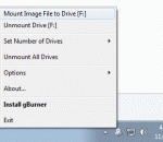 gBurner Virtual Drive 5.0 gBurner Virtual Drive 5.0