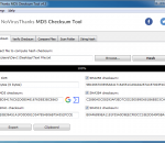 MD5 Checksum Tool 4.3 MD5 Checksum Tool 4.3