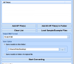 AIFF To WAV Converter Software 7.0 AIFF To WAV Converter Software 7.0