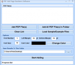 PDF Add Page Numbers Software 7.0 PDF Add Page Numbers Software 7.0