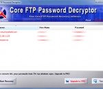 Core FTP Password Decryptor 3.0 Core FTP Password Decryptor 3.0