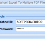 Yahoo! Mail Export To Multiple PDF Files Software 7.0 Yahoo! Mail Export To Multiple PDF Files Software 7.0