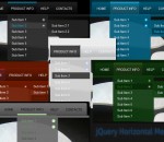 jQuery Horizontal Menu Style 05 1.5 jQuery Horizontal Menu Style 05 1.5