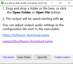 Any file to Wav Audio Converter 20.07.30 Any file to Wav Audio Converter 20.07.30