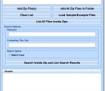 Search Inside Zip Files Software 7.0 Search Inside Zip Files Software 7.0