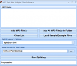 MP3 Split Into Multiple Files Software 7.0 MP3 Split Into Multiple Files Software 7.0