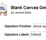 Blank Canvas Gmail Signatures 1.15.1 Blank Canvas Gmail Signatures 1.15.1