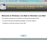 Windows Live Mail to Windows Live Mail 1.3.1.0 Windows Live Mail to Windows Live Mail 1.3.1.0