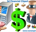 3d Financial Clipart 1.4 3d Financial Clipart 1.4