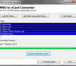Convert Outlook MSG to vCard 5.01 Convert Outlook MSG to vCard 5.01