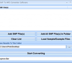SWF To MP3 Converter Software 7.0 SWF To MP3 Converter Software 7.0