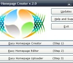 Easy Homepage Creator 2.0 Easy Homepage Creator 2.0