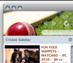 Cricket Firefox Theme 1.0 Cricket Firefox Theme 1.0
