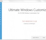 Ultimate Windows Customizer 1.0.1.0 Ultimate Windows Customizer 1.0.1.0