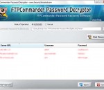 Password Decryptor for FTP Commander 4.0 Password Decryptor for FTP Commander 4.0