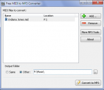 Free MIDI to MP3 Converter 1.0 Free MIDI to MP3 Converter 1.0