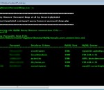 Password Dump for MySQL Query Browser 2.0 Password Dump for MySQL Query Browser 2.0