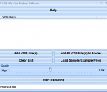 VOB File Size Reduce Software 7.0 VOB File Size Reduce Software 7.0