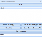 FLAC File Size Reduce Software 7.0 FLAC File Size Reduce Software 7.0