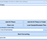 Convert Multiple AVI Files To MPEG Files Software 7.0 Convert Multiple AVI Files To MPEG Files Software 7.0