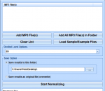 MP3 Normalize Volume Levels Software 7.0 MP3 Normalize Volume Levels Software 7.0