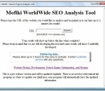 Mofiki's SEO Analyzer 1.0 Mofiki's SEO Analyzer 1.0