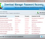 Download Manager Password Recovery 4.5 Download Manager Password Recovery 4.5