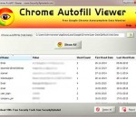 Chrome Autofill Viewer 2.0 Chrome Autofill Viewer 2.0