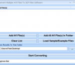 Convert Multiple AVI Files To 3GP Files Software 7.0 Convert Multiple AVI Files To 3GP Files Software 7.0