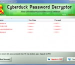 Cyberduck Password Decryptor 3.0 Cyberduck Password Decryptor 3.0