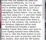 ReadOutLoud 1.06 ReadOutLoud 1.06