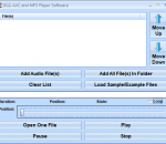 OGG AAC and MP3 Player Software 7.0 OGG AAC and MP3 Player Software 7.0
