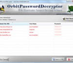 Orbit Password Decryptor 6.0 Orbit Password Decryptor 6.0