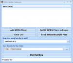 MPEG Splitter Software 7.0 MPEG Splitter Software 7.0