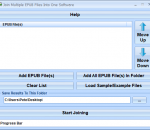 Join Multiple EPUB Files Into One Software 7.0 Join Multiple EPUB Files Into One Software 7.0