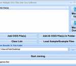 Join Multiple OGG Files Into One Software 7.0 Join Multiple OGG Files Into One Software 7.0