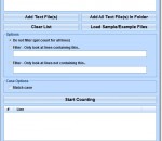 Count Characters Per Line Software 7.0 Count Characters Per Line Software 7.0