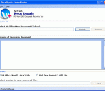 Repair Corrupt Word Docx 3.6.3 Repair Corrupt Word Docx 3.6.3