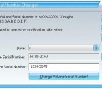 Disk Volume Serial Number Changer 1.80 Disk Volume Serial Number Changer 1.80