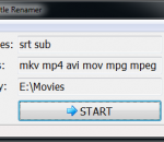 Subtitle Renamer 1.1 Subtitle Renamer 1.1