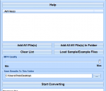 Convert Multiple AVI Files To MP4 Files Software 7.0 Convert Multiple AVI Files To MP4 Files Software 7.0