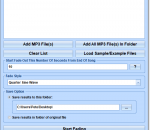 MP3 Fade Out Multiple Files Software 7.0 MP3 Fade Out Multiple Files Software 7.0