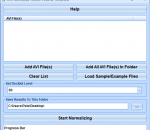 AVI Normalize Sound Volume Software 7.0 AVI Normalize Sound Volume Software 7.0