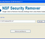 Remove Local NSF Security 2.1 Remove Local NSF Security 2.1