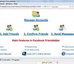 Facebook FriendAdder 3.0.0 Facebook FriendAdder 3.0.0