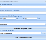 Random Tone Generator Software 7.0 Random Tone Generator Software 7.0