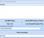 MP4 To AVI Converter Software 7.0 MP4 To AVI Converter Software 7.0